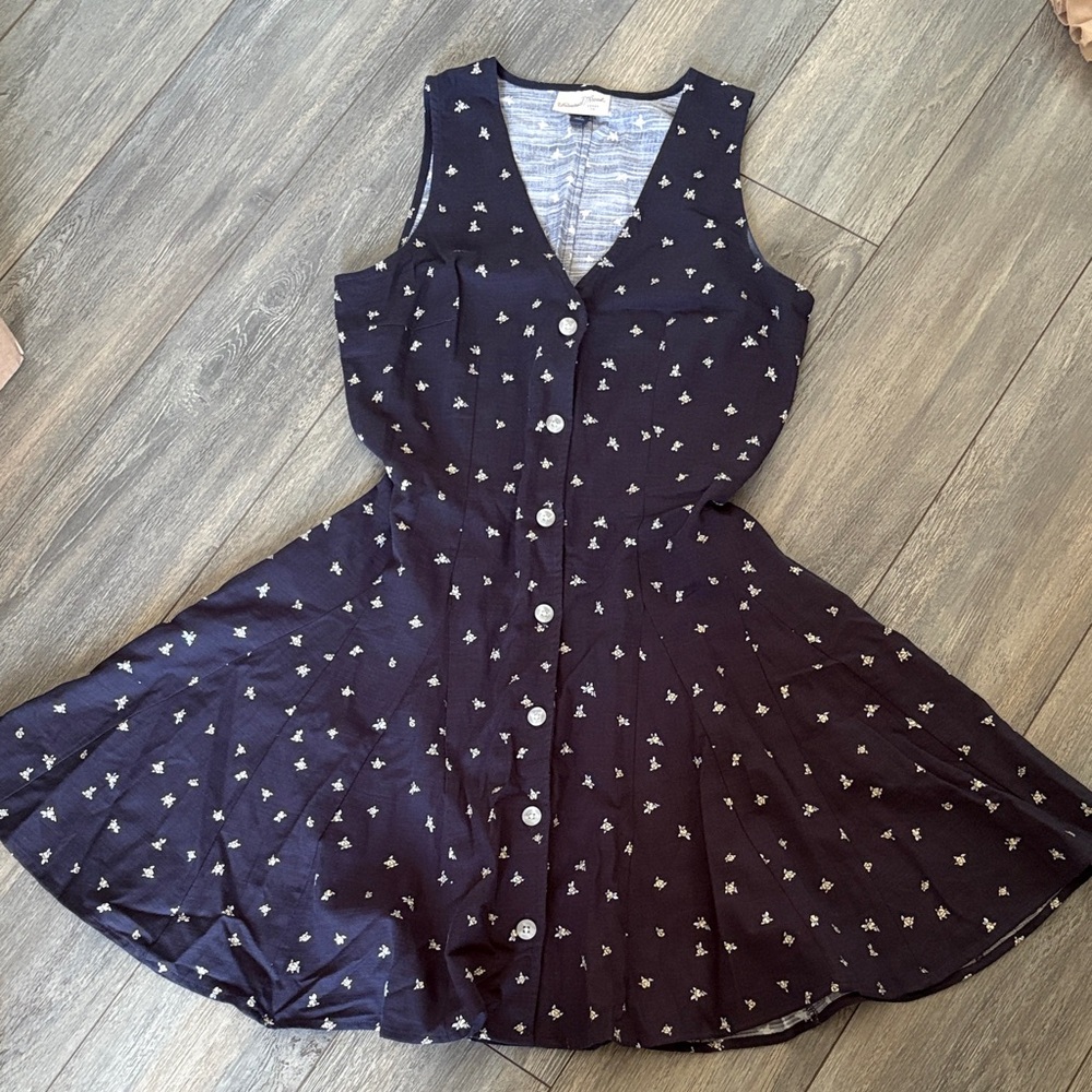 Universal Thread Navy Blue Sleeveless Dress